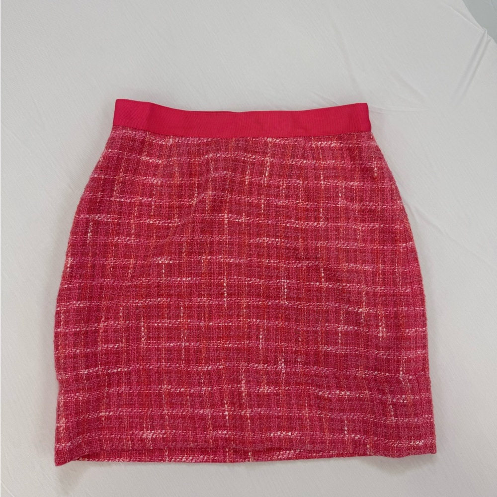 Kate Spade Pink Tweed Skirt